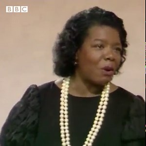 #OnThisDay 1985: Maya Angelou discussed her “hectic” early years on Wogan. | BBC Archive