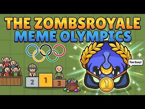 ZOMBSROYALE MEME OLYMPICS (Mini Games Battle)