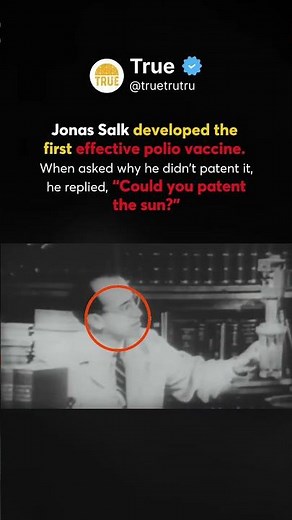 💉 The Doctor Who Erased Polio: Jonas Salk