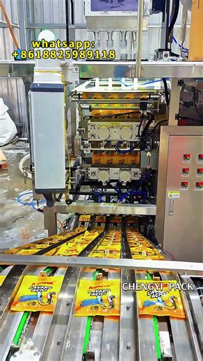 Detergent powder packaging machine, Automatic packaging, sorting and box-filling production line.