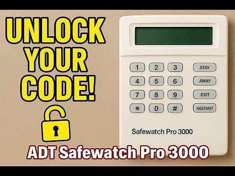 How to Get the Installer Code on an Safewatch Pro 3000 (Take Back Control of Your Alarm)