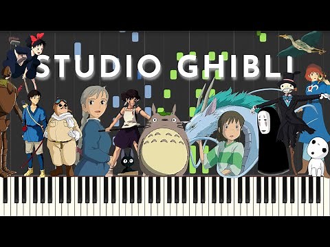 Studio Ghibli | FULL PIANO TUTORIAL