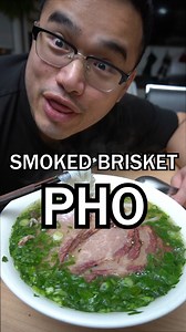 Would you try Smoke Brisket Pho? #Pho #vietnam | Quang Tran