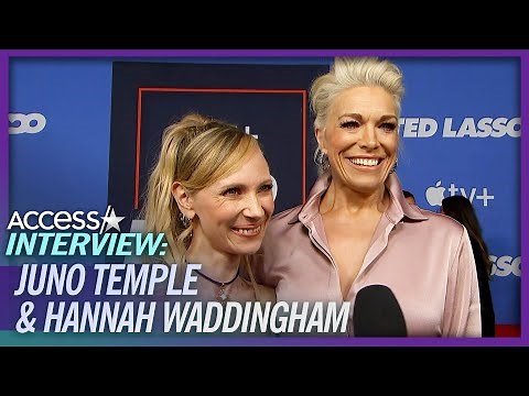 Jason Sudeikis Let Hannah Waddingham & Juno Temple Film Last 'Ted Lasso' Scene Together