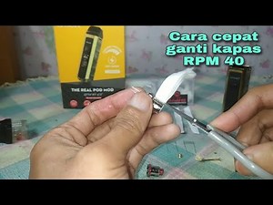 Cara Ganti kapas smok RPM!!Rebuild kit Coil master (Rewick)
