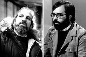 Revisit iconic directors Francis Ford Coppola and Brian De Palma discussing cinema