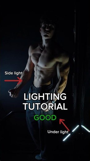 Perfect Physique Lighting Tutorial #gym #lighting