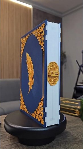 3D Printed Book Case with a SECRET Mechanism | Aesthetic Design
