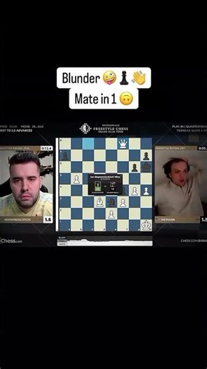 Blunder🤪 #chess #matein1 #blunder