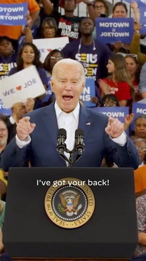 Thanks, Detroit. I’ve got yours. | Joe Biden