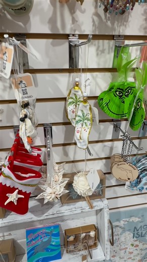 Coastal Christmas, but make it beachy 🎄🌊✨ Our holiday ornament collection is here and it’s full of coastal charm-think seashell angels, hand-decorated oyster shells, a beachy Grinch, and so many unique finds you won’t see anywhere else. Perfect for adding seaside vibes to your tree or gifting to the ocean lover in your life. 🎁🐚 Stop by Shore Goods and find your new favorite ornament before they’re gone! Shore Goods 599 South Collier Blvd Suite 315 Marco Island, FL 34145 239-394-7020 https://