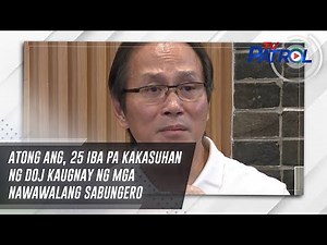 Atong Ang, 25 iba pa kakasuhan ng DOJ kaugnay ng mga nawawalang sabungero | TV Patrol
