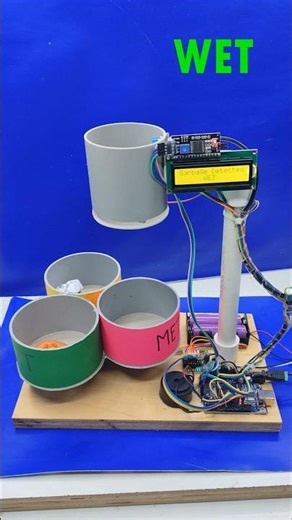 dry wet metal segregation #smartdustbin #project #garbage