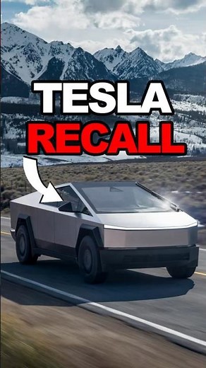 Why Tesla RECALLS All Cybertrucks 😬 #shorts
