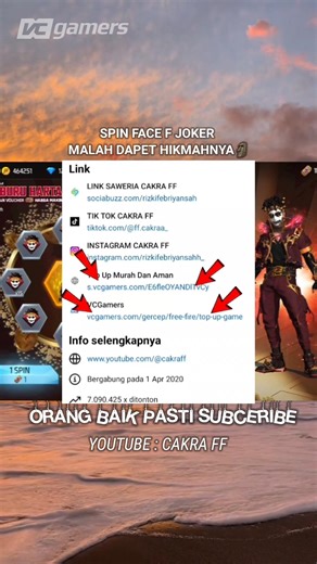 MALAH DAPET HIKMAHNYA🗿#freefire #botakff #muletff #short #topupantiscam #vcgamersff #ffhemat