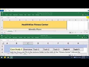 Hướng Dẫn Giải Đề Thi MOS Excel 2016 Specialist