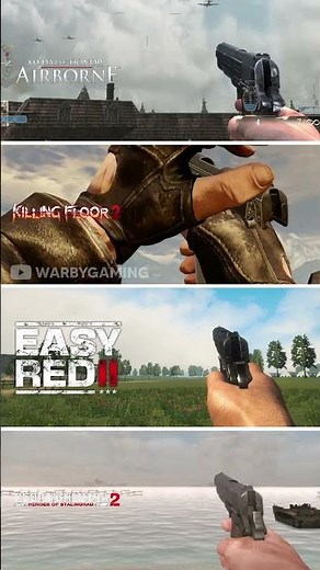 M1911 Comparison | MOH Airborne vs Killing Floor 2 vs Easy Red 2 vs Red Orchestra 2