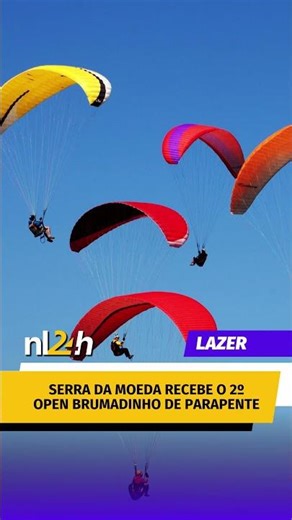 Serra da Moeda recebe o 2º Open Brumadinho de parapente