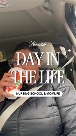 Nursing school as a mom is NOT for the weak 😭 From 5AM alarms to clinicals, studying in the car, and trying to be present for my babies… this is what a REAL day in nursing school looks like. No fluff. No filters. If you're grinding through the chaos too, you're not alone. We’re gonna make it 🩺✨” #nursingschool #nursingstudentmom #nursingschoolvlog #nursingcontent #dayinthelifevlog