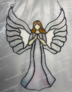 Angel Stained Glass Suncatcher Pattern - Etsy