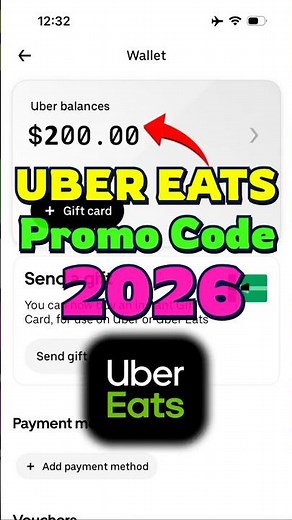UBER EATS PROMO CODES 2026 ✅ Get $200 Uber Eats Coupon Code