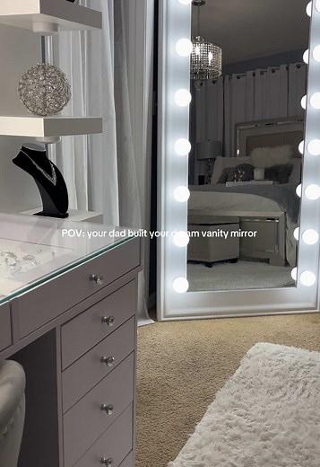DIY Dream Vanity Mirror Build Tutorial
