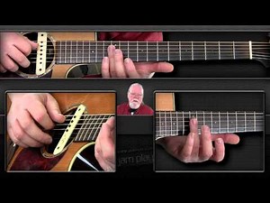 Bluegrass Flatpicking Guitar Lesson - Over the Waterfall