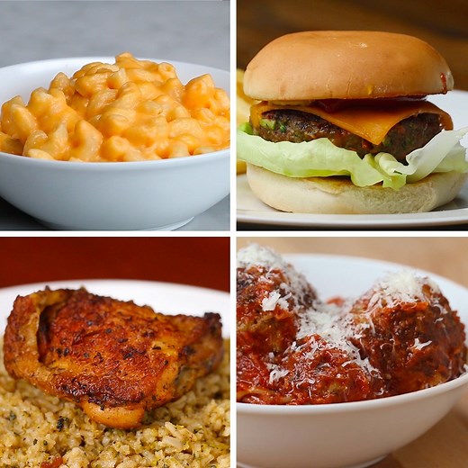 370K views · 2.1K reactions | These 4 dinners may not look like it, but they're PACKED with veggies! | Tasty | Facebook