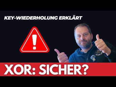 XOR “encryption” demystified: When it is secure – and why it so often fails 🔍🧠