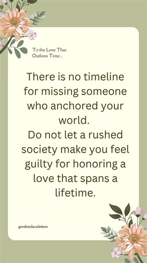 A Love That Spans a Lifetime 🌙 | A Letter for the Grieving Heart