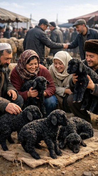 This is the most expensive lamb 🤯 #karakul #sheep