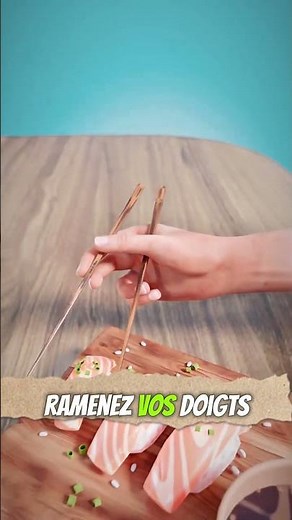 Comment manger avec des baguettes 🤔