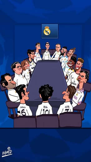125K views · 5.3K reactions | On the occasion of the decisive match between the two Madrid teams in the UEFA Champions League. | Cartoon Football | Facebook