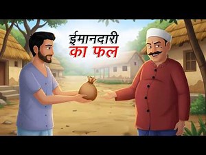 ईमानदारी का फल | Imaandari Ka Phal | Hindi Kahaniya | Animated Stories
