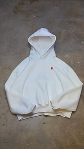 1K views · 120 reactions | Meet our very first Classic Logo Hoodie in Snow White. Featuring a more premium fabric and improved fit for everyday wear. Comfortable, clean, and made to keep you cozy. #archives | Archives. | Facebook