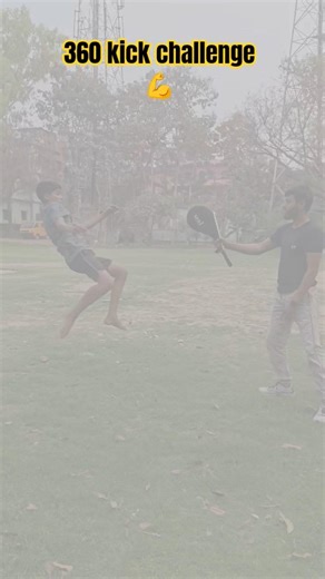 Day 1 360 challenge kick 💪/ किसका kick 😱 पावरफुल था? #kick #kickstreaming #360kick #short #shorts