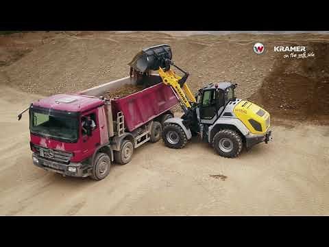 Kramer Radlader 8155 / 8155L: Volle Effizienz im Materialumschlag | DE