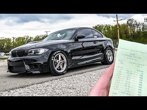 WORLD RECORD 1/4 MILE PASS in my BMW 135i! CRAZY LAUNCH!