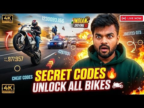 Secret Code Reveal Indian Bike Driving3d Live Full Enjoying Finally Gta | The Azad Hussain is live 🔴