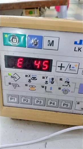 Various types of errors occur in the machine Juki jack siruba brother machine