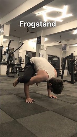 Trying Frog Stand for the First Time 🔥