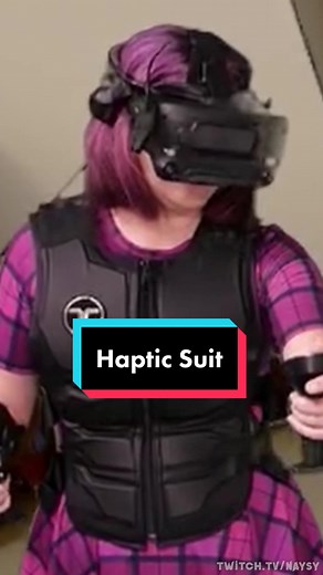 VR Grenade Test with Haptic Suit! 😂