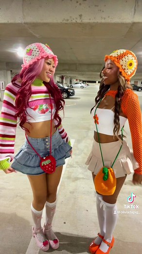 Halloween Costume Fun with My Cutie | Strawberry Shortcake & Orange Blossom