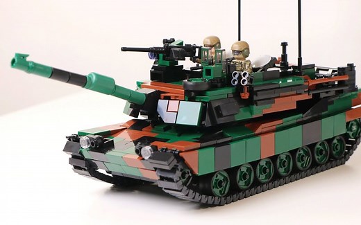 Lego M1A2 Abrams Tank Unboxing Brickmania（MC Military Force）