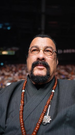 UFC on Instagram: "Steven Seagal is in the building early for #UFC294!"