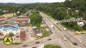 Weather delays Oakwood intersection Improvement project new traffic patterns