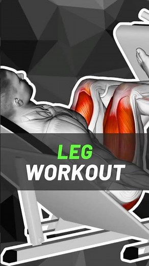 Gym Leg Workout: Want stronger, more defined legs? 🔥
