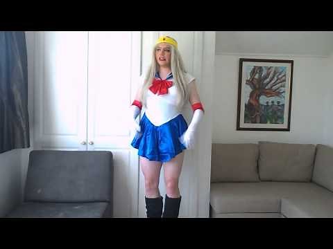 Young Crossdresser Talks About COSPLAY Dressed as SAILOR MOON!