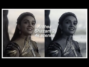 Anthea 4K (shazam 2) BADASS/HOT SCENEPACK