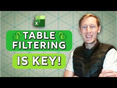 Filter Data Easily | Excel Basics Tutorial